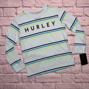NEW Hurley Striped Long Sleeve Tee